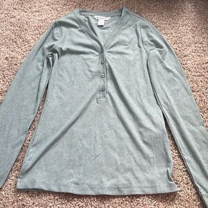 ATHLETA Teal Athletic Long Sleeve